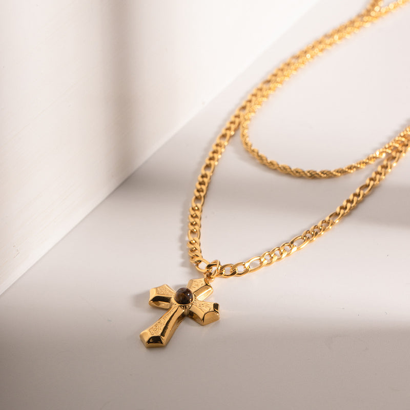 CROSS VINTAGE NECKLACE