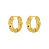 GOLD CHUNKY EARRINGS