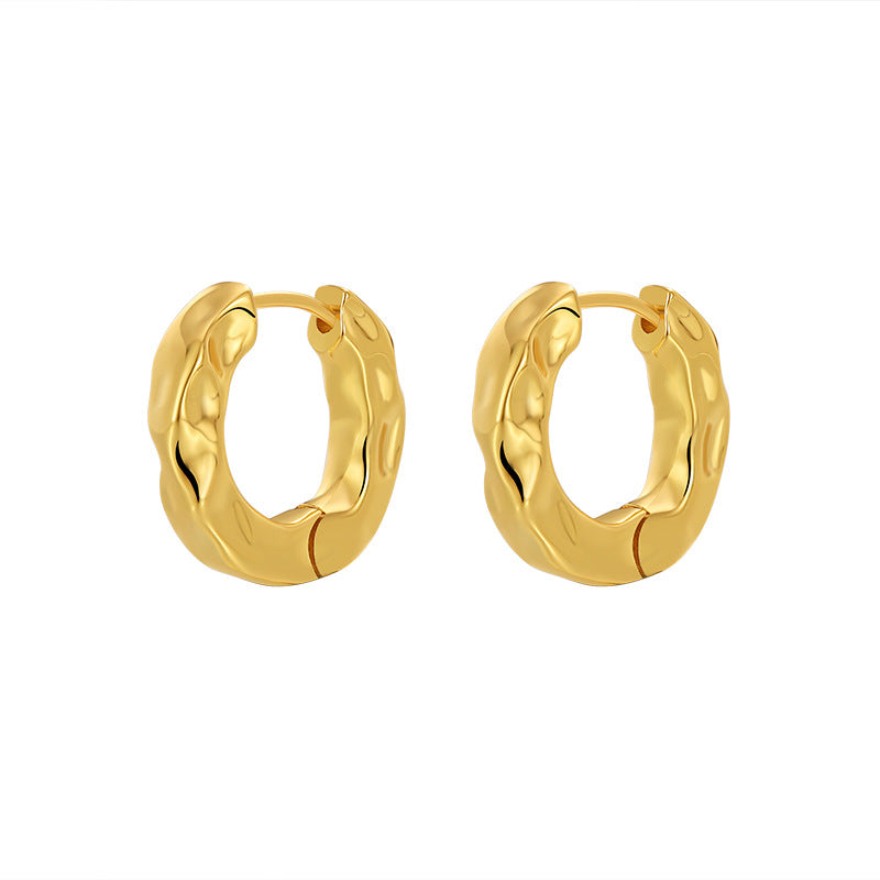 GOLD CHUNKY EARRINGS