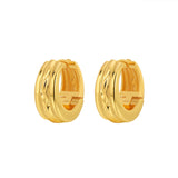 GOLD MULTI-LAYER EARRINGS