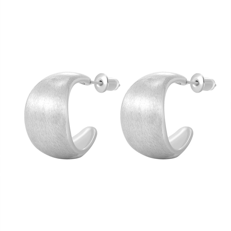 SLEEK OVAL EARRING