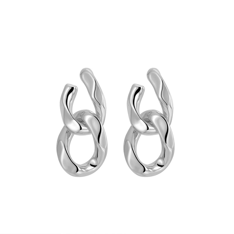 INTERLOCKING EARRINGS