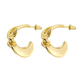 GOLD HOOP EARRING