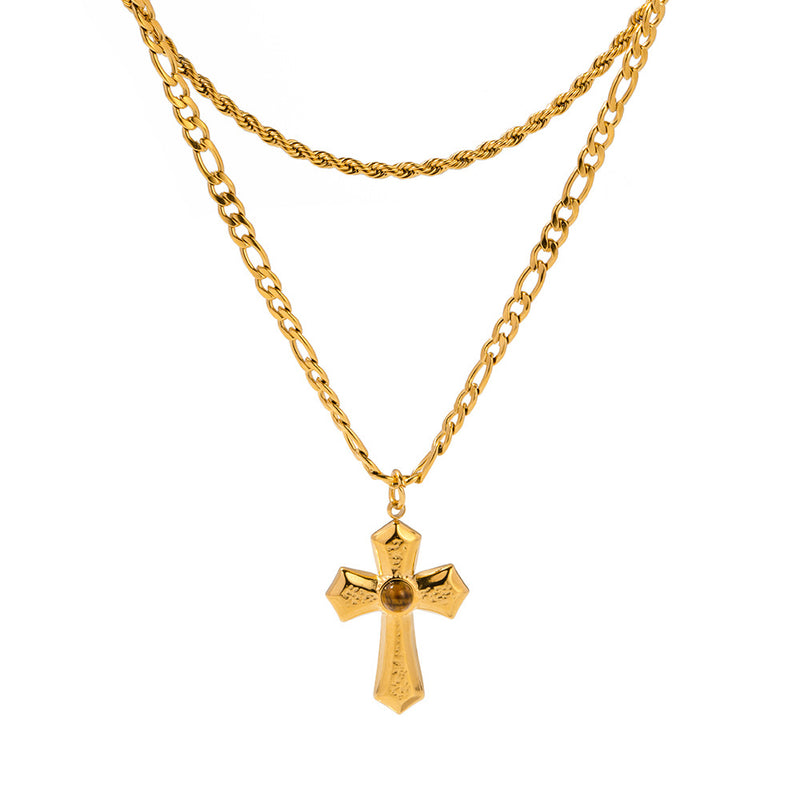 CROSS VINTAGE NECKLACE