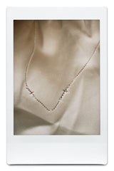 SILVER CROSS NECKLACE